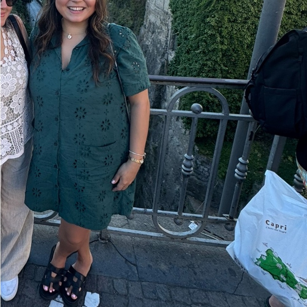 Green dress